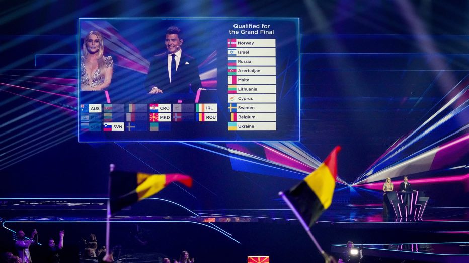 Deze tien landen zijn door naar de finale van het Songfestival - TVgids.nl